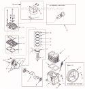 Page B Diagram and Parts List for VT559505 2005 Campbell Hausfeld Compressor